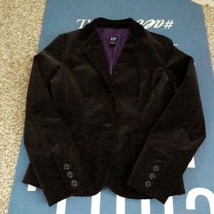 Gap velvet blazer